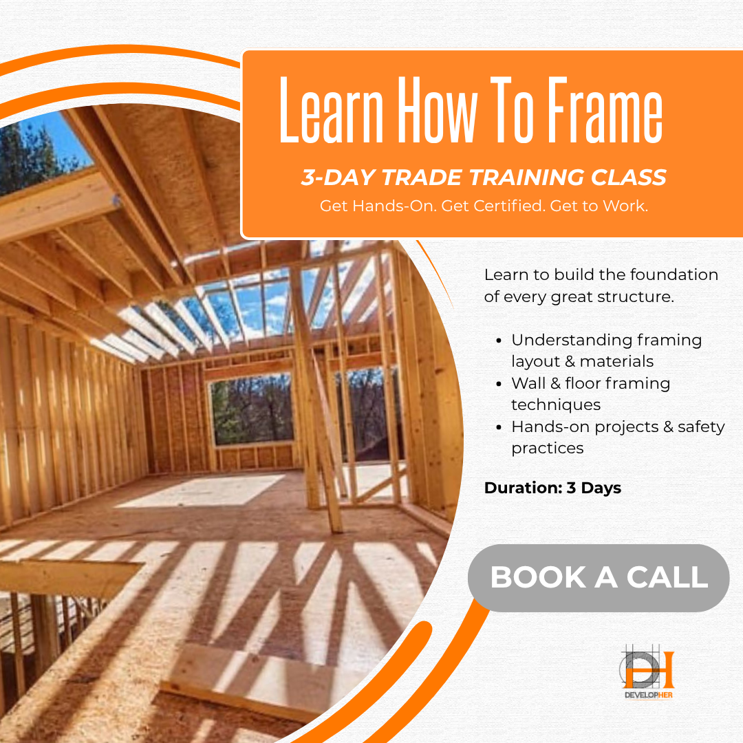 3-day Trade Class- Learn How to Frame