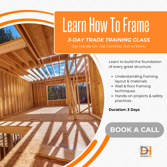 3-day Trade Class- Learn How to Frame